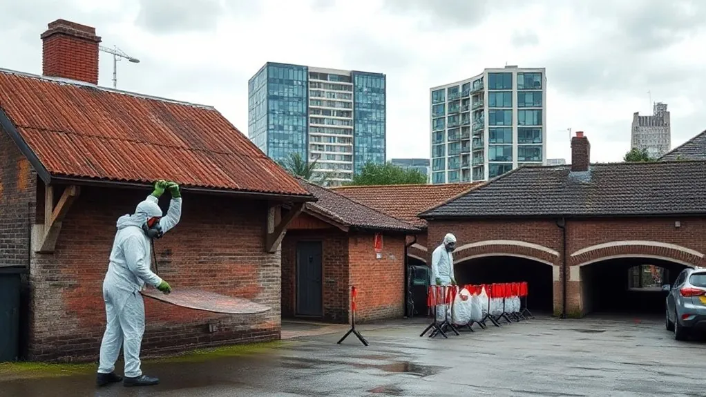 Asbestos Roof Removal in Merton — HSE-licensed specialists