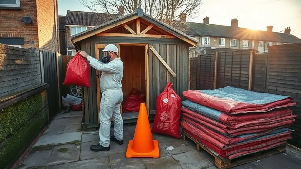 Garage & Shed Roof Removal in Merton — HSE-licensed specialists