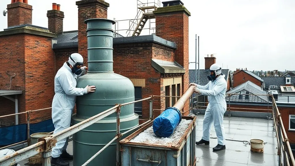 Water Tank & Flue Removal in Merton — HSE-licensed specialists